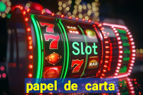 papel de carta masculino para imprimir